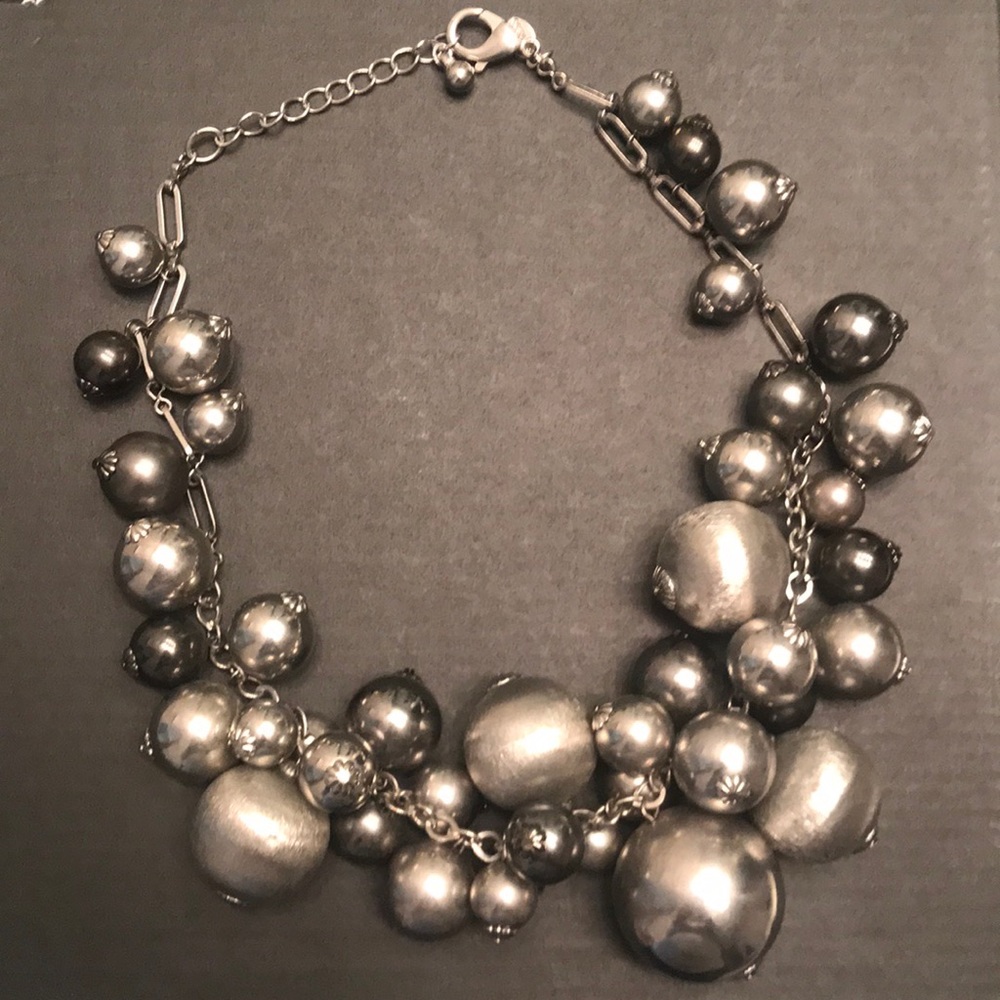 Silver Statement Necklace